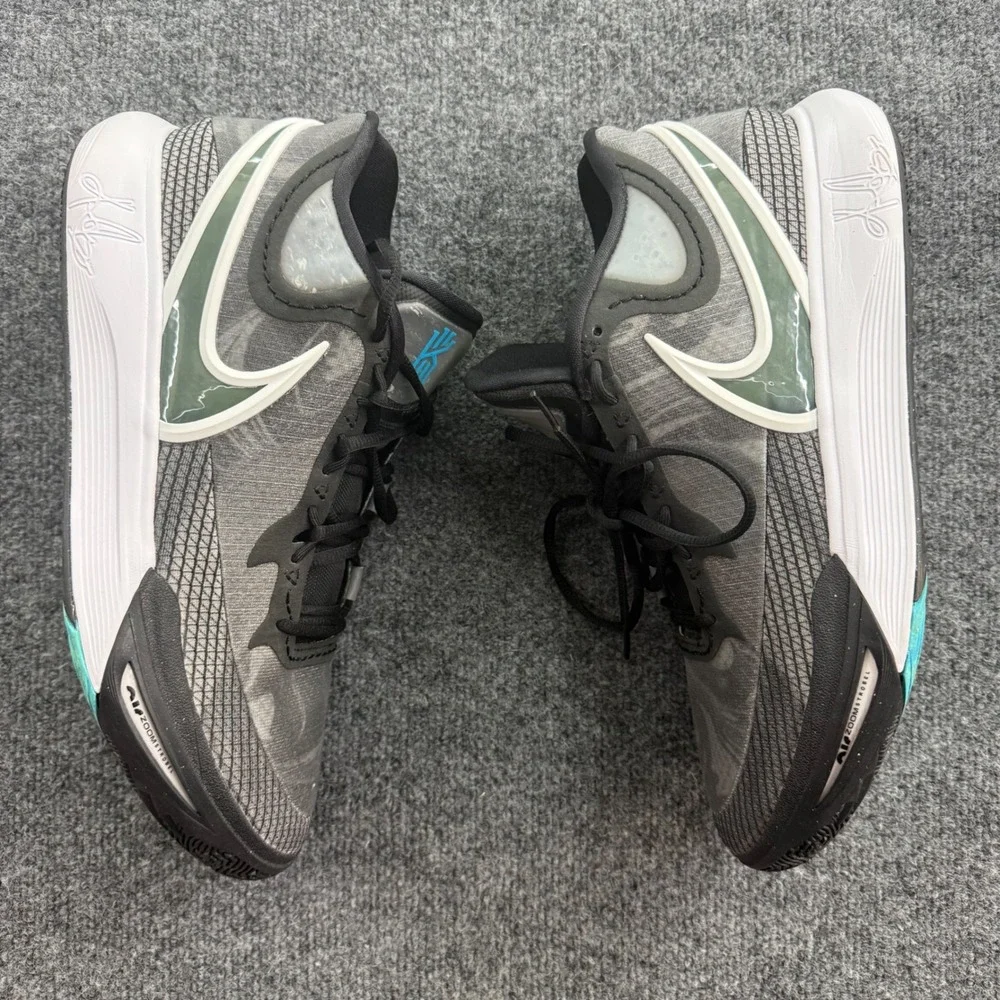 Nike‎ Kyrie 8 Orca Black Mercury Grey Basketball Shoes Size 14